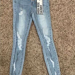 Almost Famous Skinny Jeans - Blue